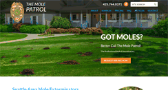 Desktop Screenshot of mole-patrol.com